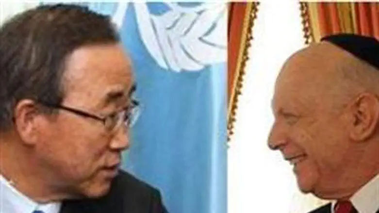 Ban Ki-moon and Rabbi Schneier