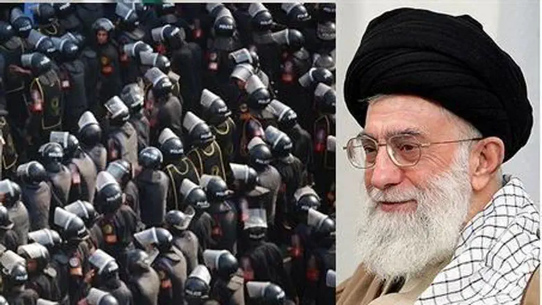 Iran Ayatollah and Egypt protest