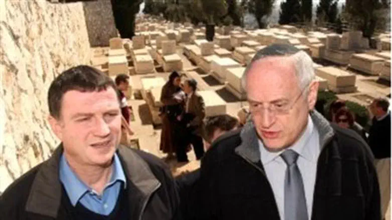 Edelstein and Hoenlein at Mount of Olives