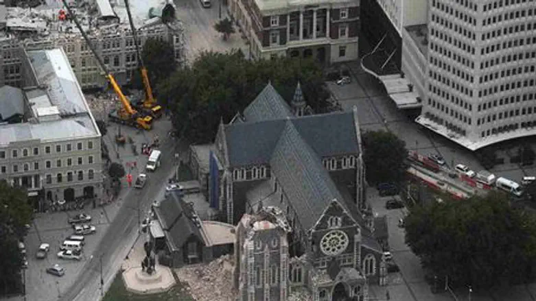 Earthquake damage in Christchurch