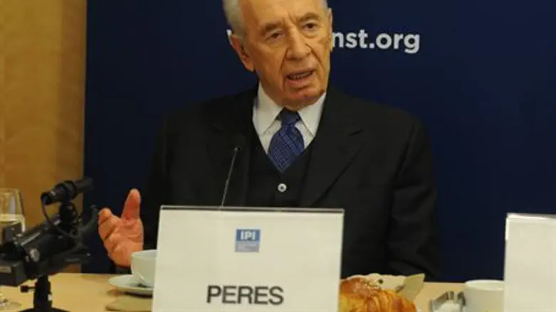 President Peres at the UN