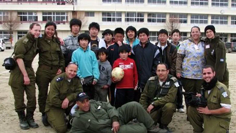 IDF team in Japan.