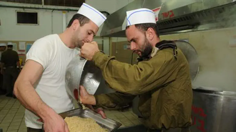 Israeli Army cooks