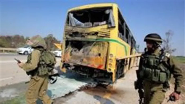 Anit-Missile Attack On School Bus