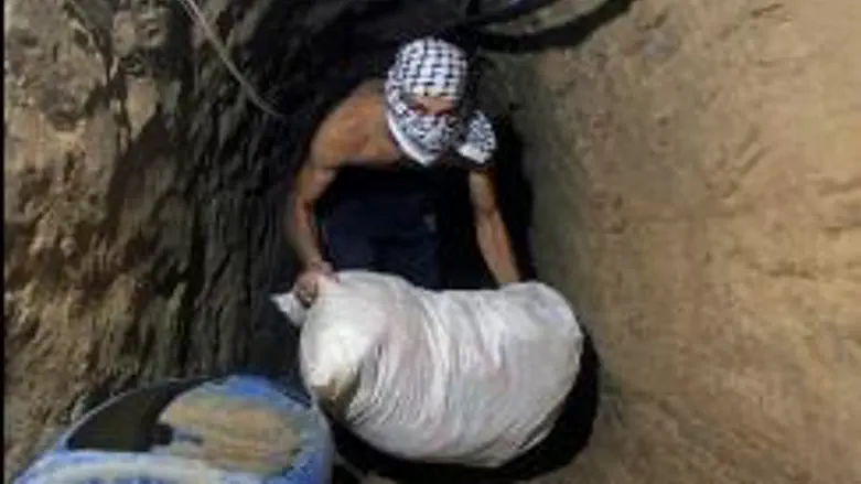 Hamas smuggling tunnel