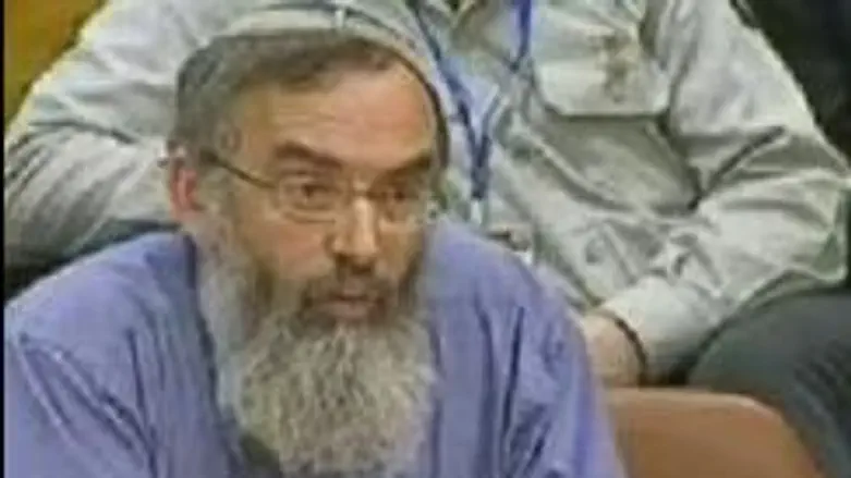 Rabbi Stav in Knesset debate