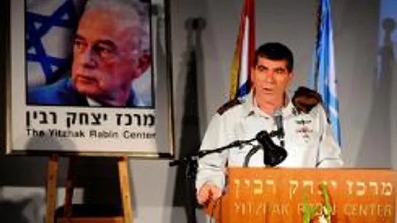 Chief of Staf f Ashkenazi Remembers Rabin