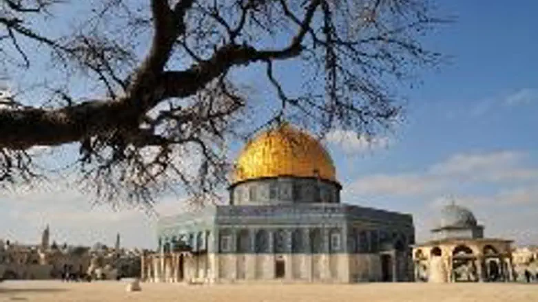 Temple Mount with Al-Aksa mosque