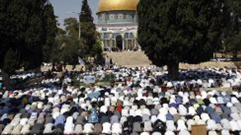 Ramadan prayers on Temple Mount