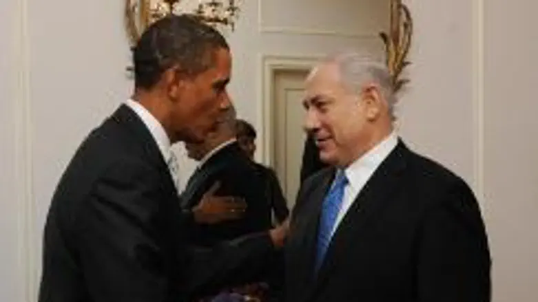 Obama and Netanyahu in 2009 meeting