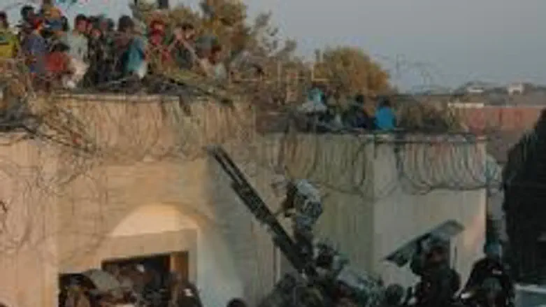 The battle for Kfar Darom, 2005