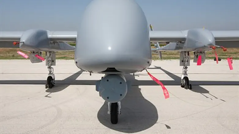 Illustration: IDF Heron 1 Drone