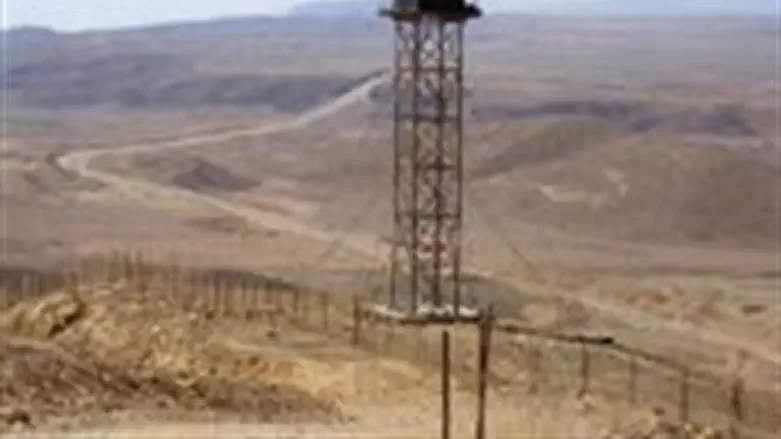 IDF guard tower on Egyptian border