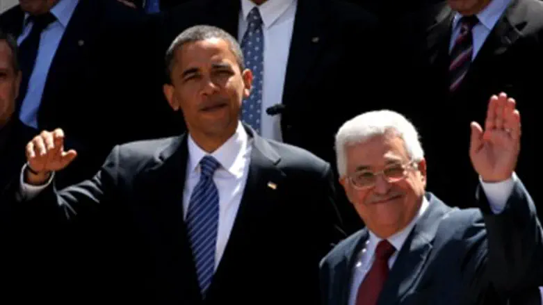  Pres.Obama and Chairman Abbas