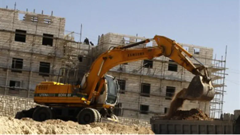 Construction in Efrat (file)