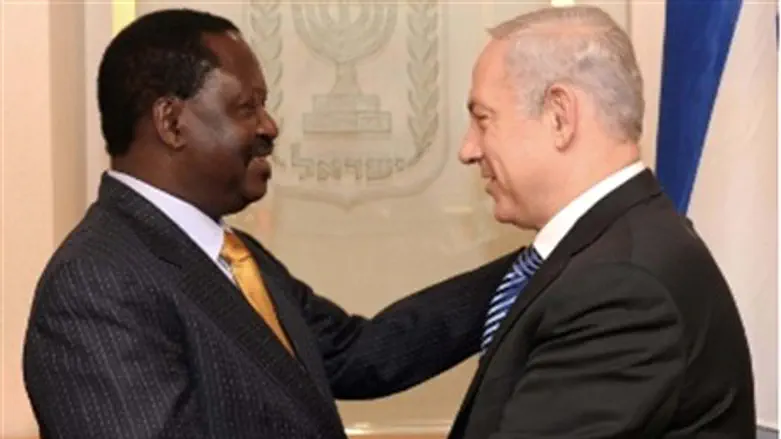 Kenyan prime Minister meet Netanyahu