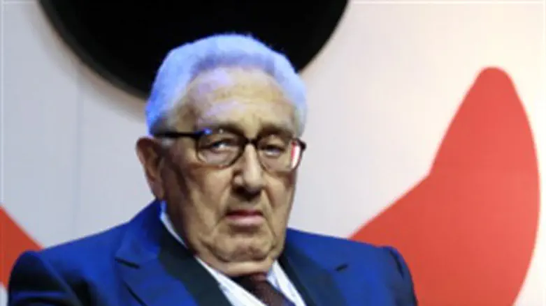 Henry Kissinger in Israel, 2008