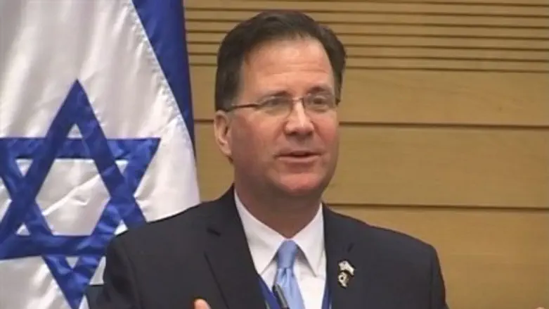 Lars Larson in the Knesset