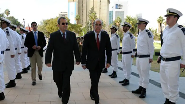 Cypriot Defense Minister Demetrius Eliades an