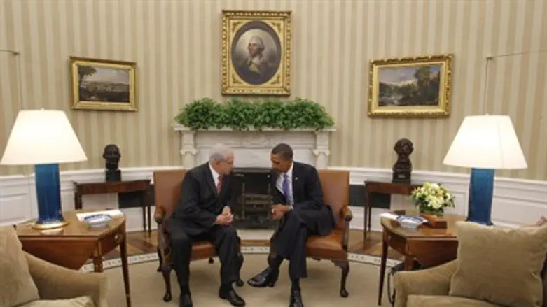 Netanyahu, Obama in previous meeting.