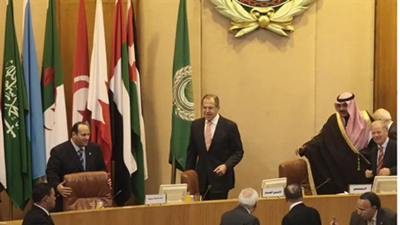 Lavrov at Arab League