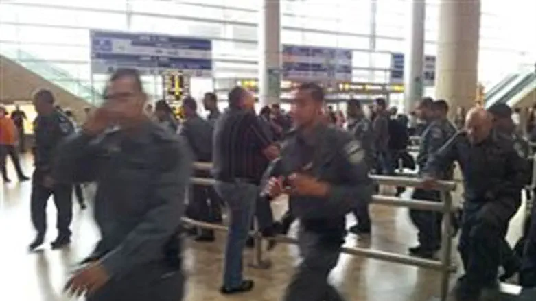 Police fan out at Ben Gurion Airport