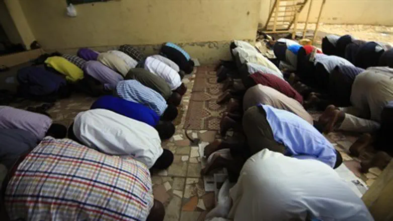 Muslims praying (illustration)