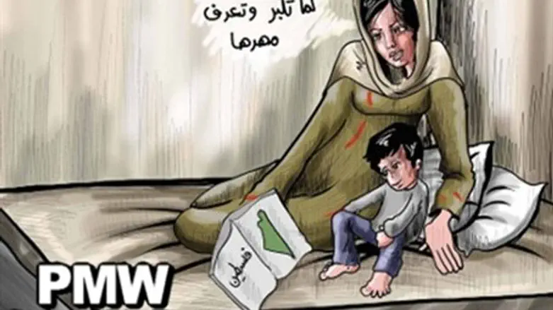 PA cartoon teaches children Israel is Palesti