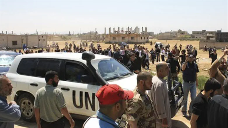 UN convoy in Syria