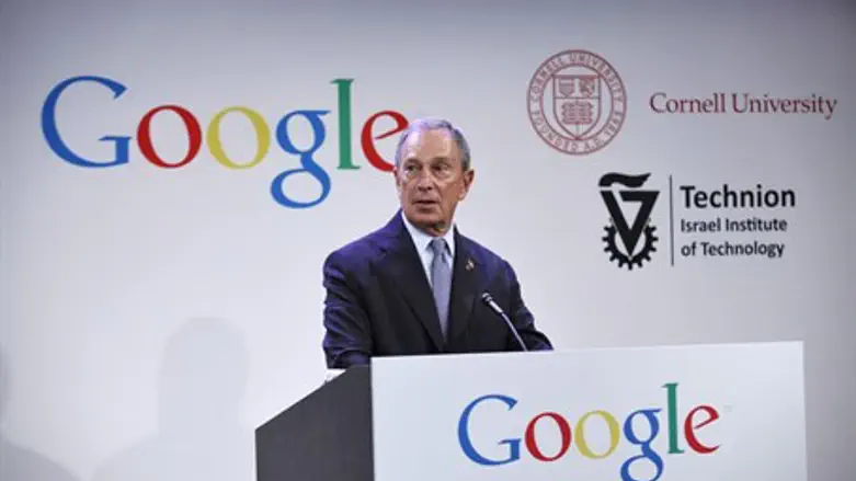 Mayor Bloomberg at Google press conference