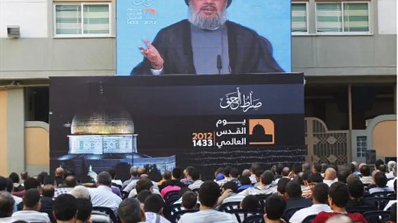 Nasrallah addresses rally, 17.8.12