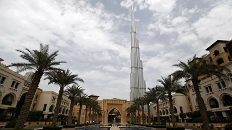 Burj al-Khalifa in Old Town, downtown Dubai