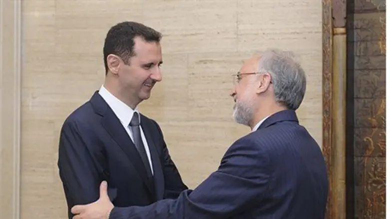 Syrian President Assad meets with FIranian FM