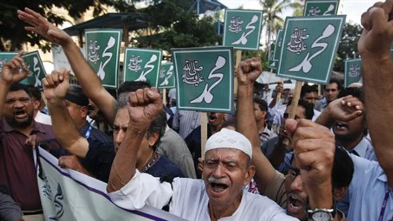 Islamic protests in Pakistan (file)