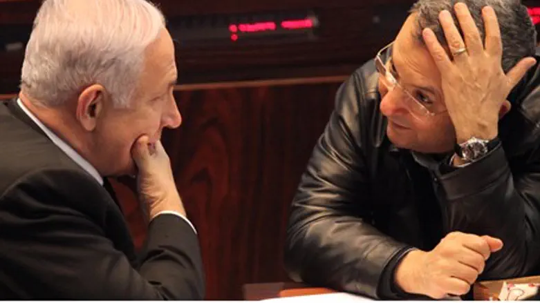 Netanyahu and Barak