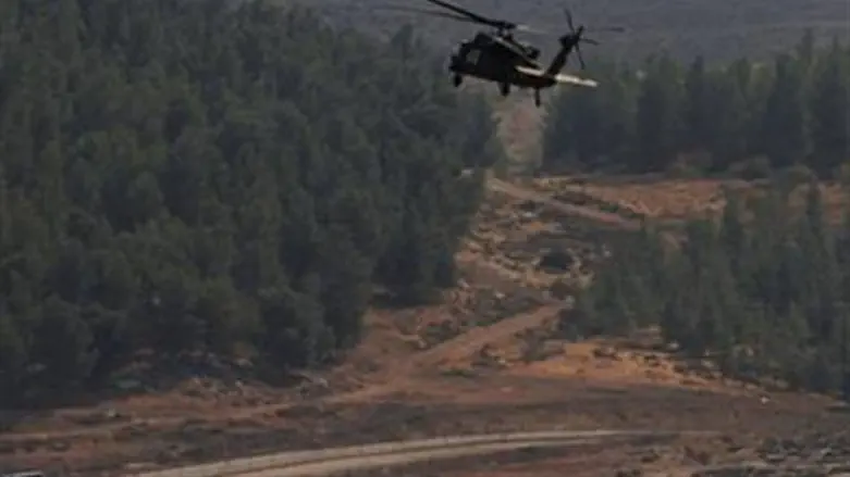 Israeli Army helicopter