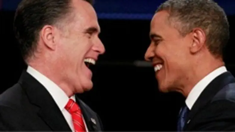 Romney and Obama 