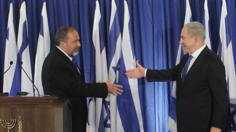 Liberman and Netanyahu