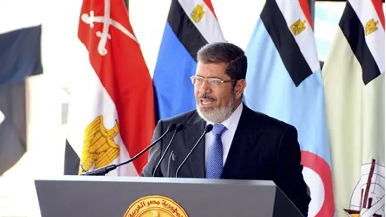 Egypt's President Mohamed Mursi 