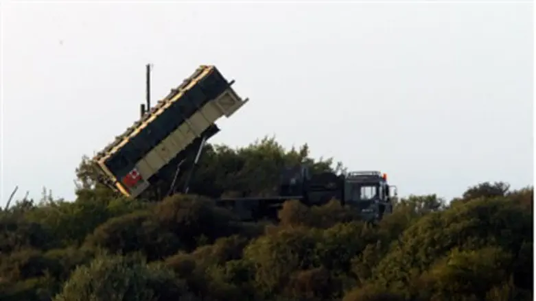 Patriot missile battery