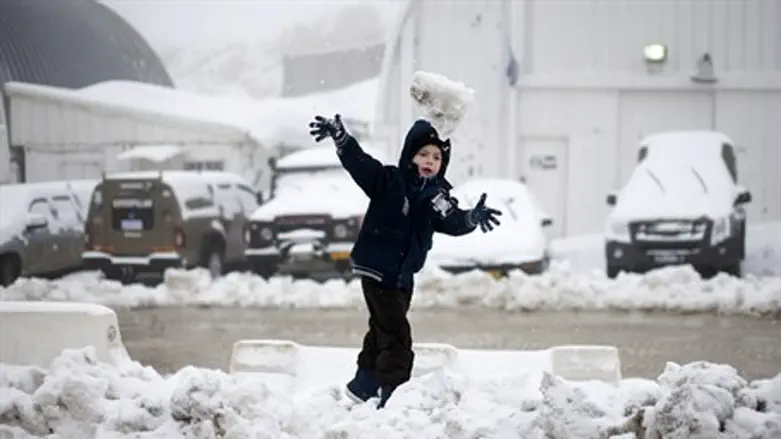 Snow in the Hermon