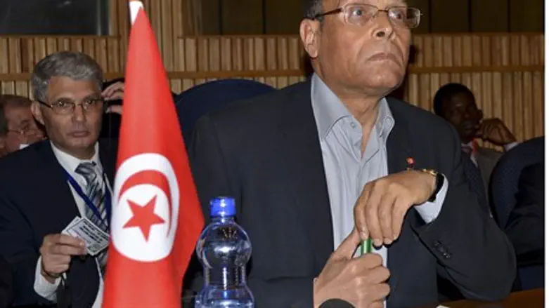 Tunisian President Moncef Marzouki