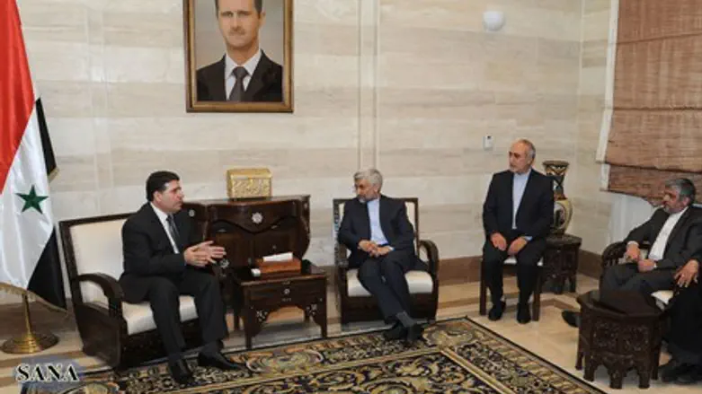 Syrian and Iranian officials meet in Damascus