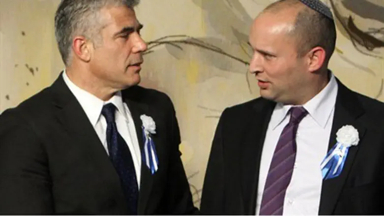 Lapid and Bennett: Friends till the end?