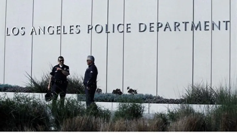 The LAPD are searching for an ex-cop accused 