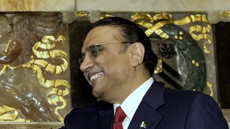 Pakistani President Asif Ali Zardari 