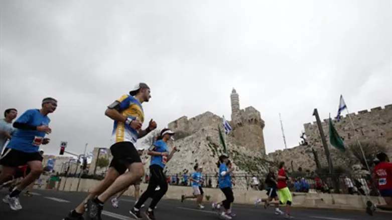 Jerusalem Marathon 2013