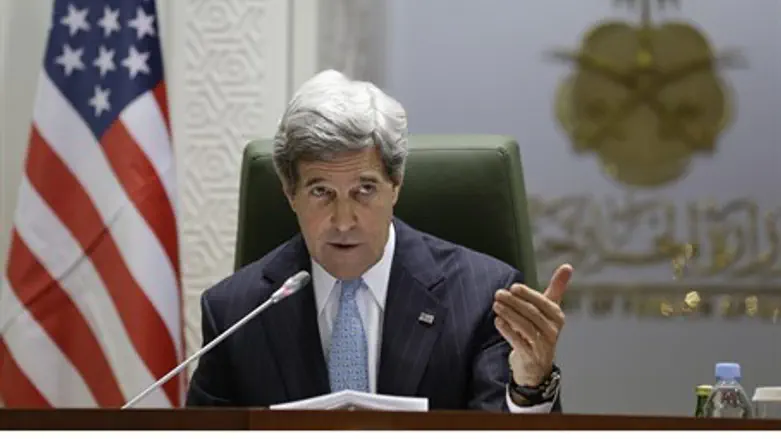 John Kerry, at a press conference in Riyadh