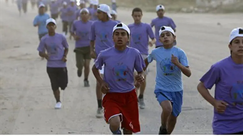 2011 marathon in Gaza