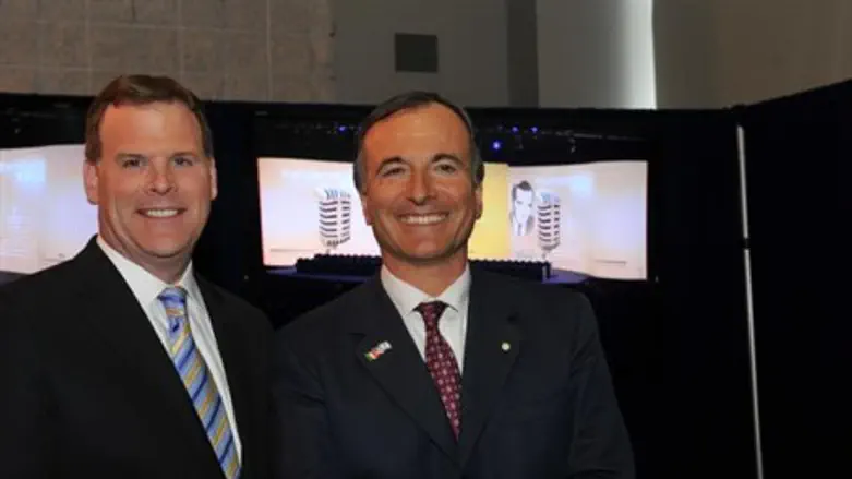 John Baird and Franco Frattini at AIPAC's con